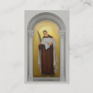 De Visite Béni Titus Brandsma Carmelite Priest Carte Sainte