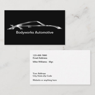 De Visite Bodyshop pour peinture automobile classique Carte 