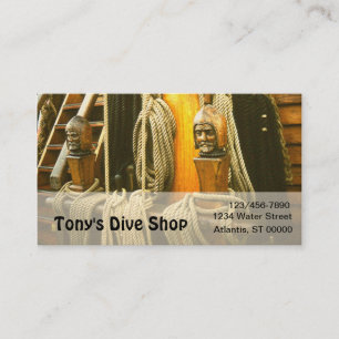 De Visite Bus. Carte - Capstans en bois