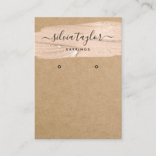 De Visite Calligraphie art moderne Écouter carte d'affichage