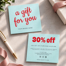 Carte Cadeau Professionnelle avec Réduction