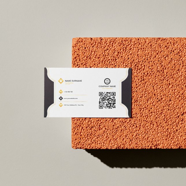 De Visite Carte Abstarty Luxe Affaires (Créateur téléchargé)