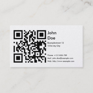 De Visite Carte (adresse, téléphone, email, Web)