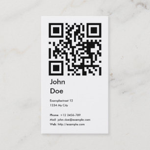 De Visite Carte (adresse, téléphone, email, Web)