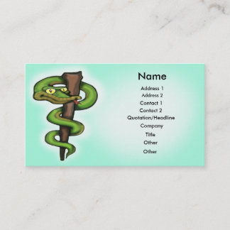 De Visite Carte Asclepius