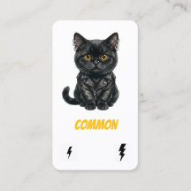 Carte commune Punk Cat-Collector - Black Rebel