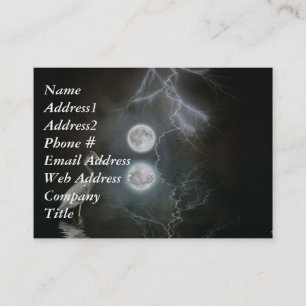 De Visite Carte d'affaires Blue Heron