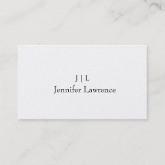 De Visite Carte d'affaires minimaliste personnalisable