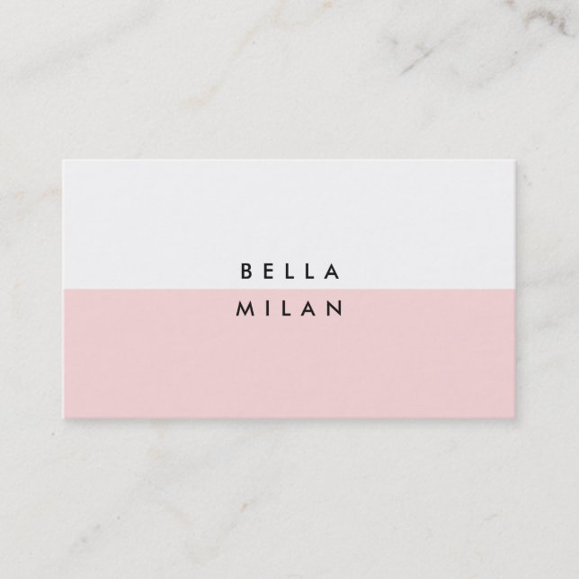 De Visite Carte d'affaires moderne et chic (Devant)