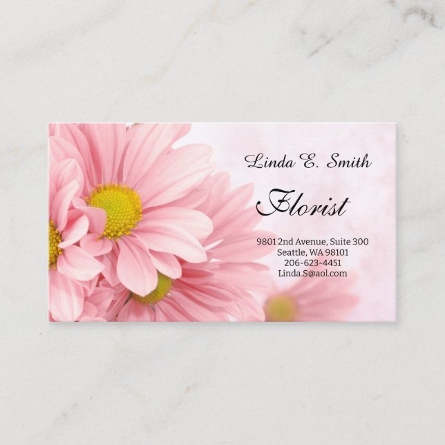 De Visite Carte d'appel classique (Devant)