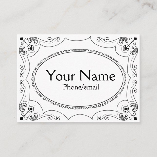 De Visite Carte d'appel d'affaires (Devant)