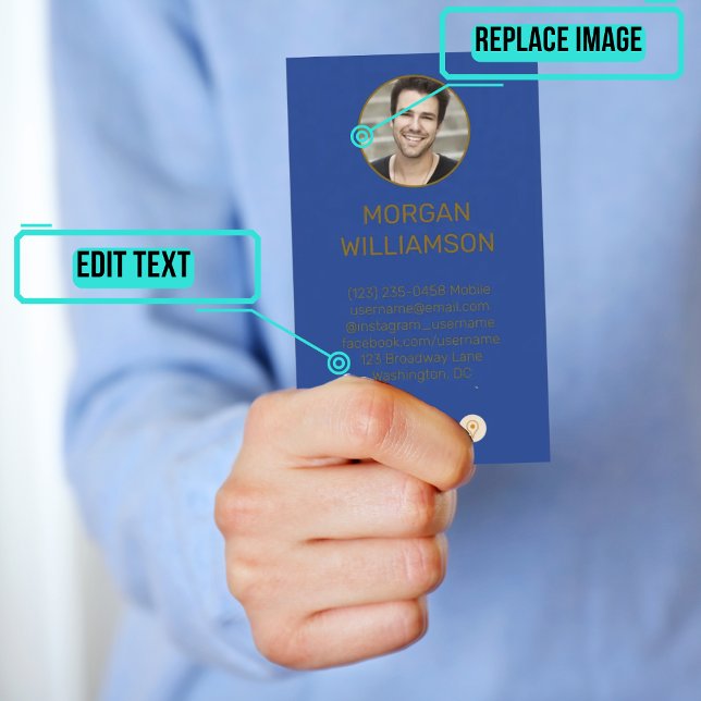De Visite Carte d'appel personnelle pour les couples (This design has photos of each partner on opposite sides of the card. )