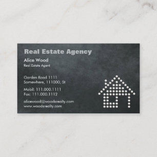 De Visite Carte d'entreprise immobilière