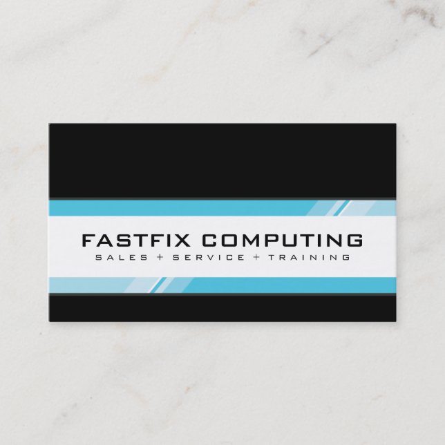 De Visite CARTE D'ENTREPRISE technologie moderne (Devant)