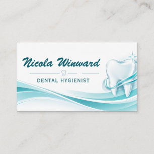 De Visite Carte d'hygiéniste dentaire professionnelle