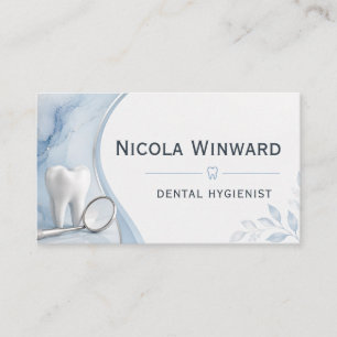 De Visite Carte d'hygiéniste dentaire professionnelle