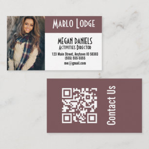 De Visite Carte d'identité personnalisée pour les employés