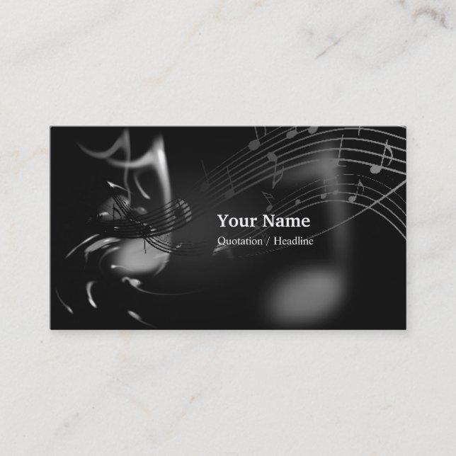 De Visite Carte d'industrie musicale (Devant)