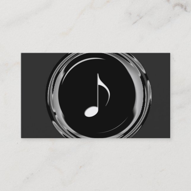 De Visite Carte d'industrie musicale (Devant)