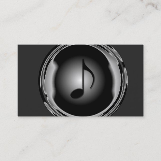 De Visite Carte d'industrie musicale (Devant)