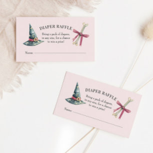 De Visite Carte d'insertion Halloween Baby shower Déchets