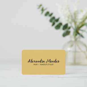 De Visite Carte d'or Girly Luxe élégant
