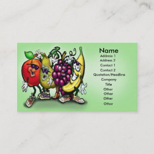 De Visite Carte Fruit