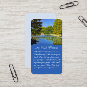 De Visite Carte funéraire du paysage commémoratif du souveni