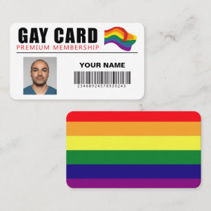 De Visite Carte Gay personnalisée Drôle cadeau plaisanterie 