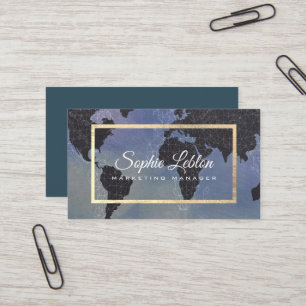 De Visite Carte internationale   directeur marketing