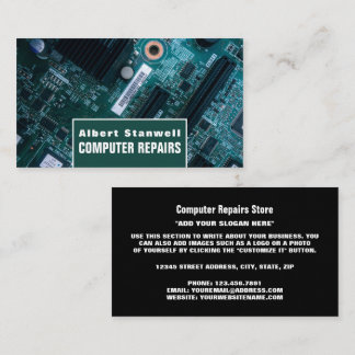 De Visite Carte mère, informatique