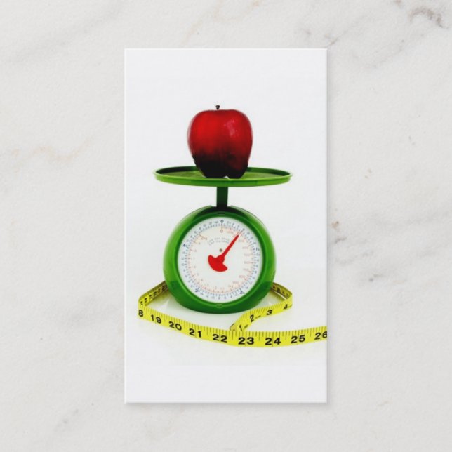 De Visite Carte Nutriionista 10 (Devant)