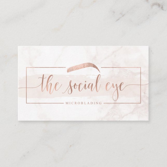 De Visite Carte personnalisée | Modèle non modifiable (Devant)