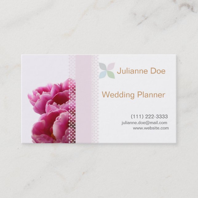 De Visite Carte personnelle wedding planner (Devant)