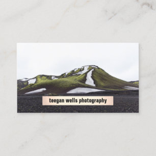 De Visite Carte photographique simple Plaque