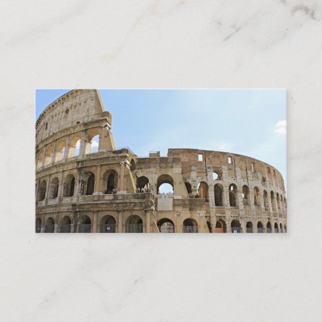 De Visite Carte postale du Colisée (Devant)