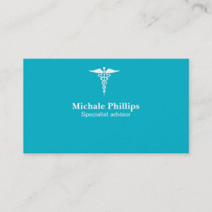 DE VISITE CARTE POUR MÉDECIN HÔPITAL CLINIQUE DOCTEUR BLEU