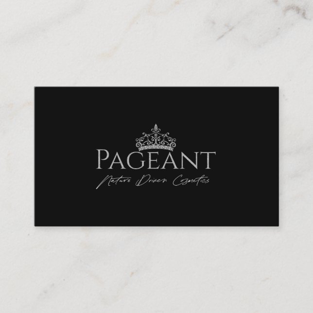 De Visite Carte VP Logo Pageant (Devant)