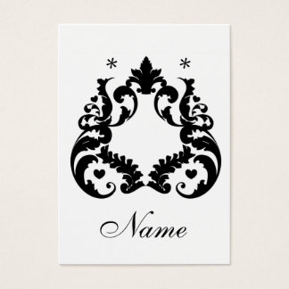 De Visite Cartes à oreille vides