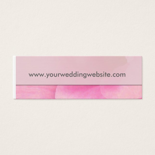 De Visite Cartes cadeaux mariage (Devant)