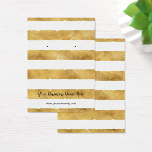 De Visite Cartes d'affichage Gold Foil