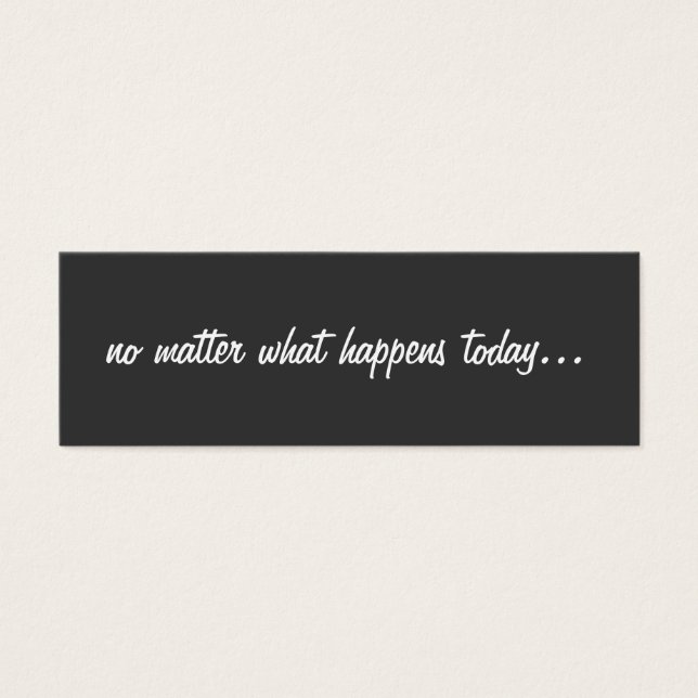 De Visite Cartes d'assistance émotionnelle (Devant)