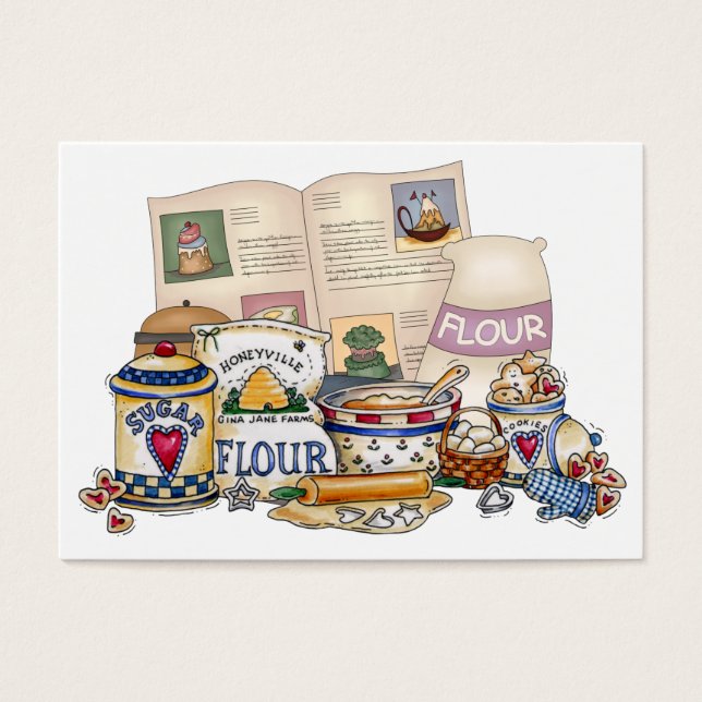 De Visite Cartes "De La Cuisine De" N° 2 - SRF (Devant)