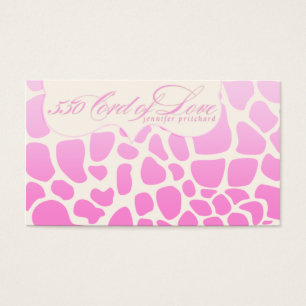 De Visite Cartes faites sur commande pour Jennifer
