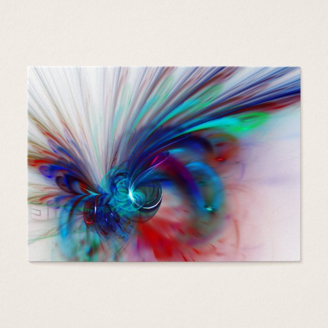 De Visite cartes fractales09 (Devant)