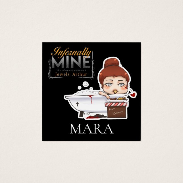 DE VISITE CARTES MINES INFERNALES (Devant)