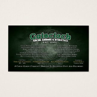 De Visite Cartes Promo Gaiscioch