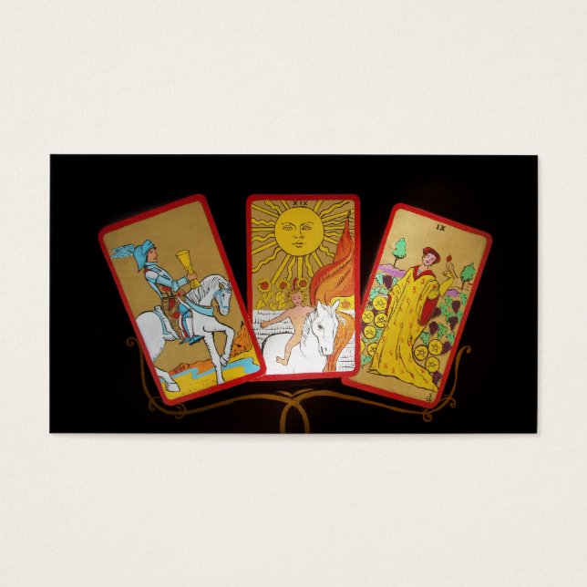 De Visite Cartes Tarot (Devant)