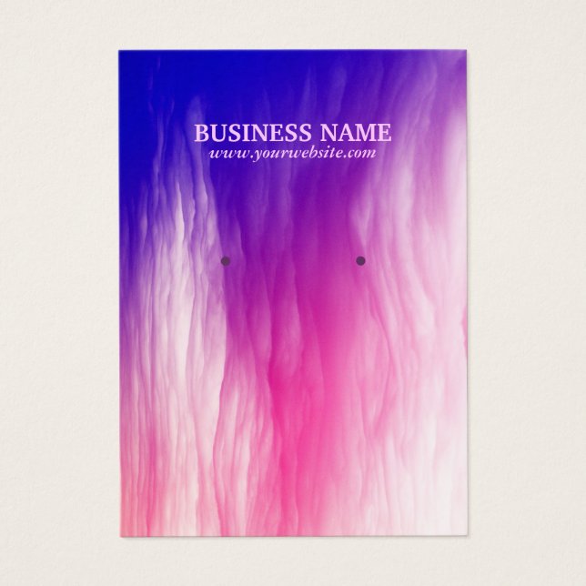 De Visite Clouds Abstraits modernes à l'écoute des cartes d' (Devant)