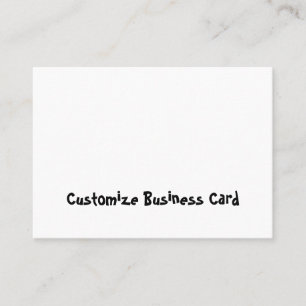 De Visite Créez votre carte personnalisée 3,5" x 2,5"